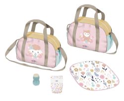 BABY BORN - SAC À LANGER FLEURI (COUCHES)